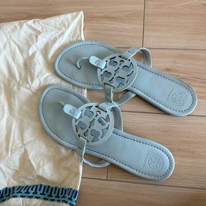 Tory Burch Miller Soft Sandal Blue